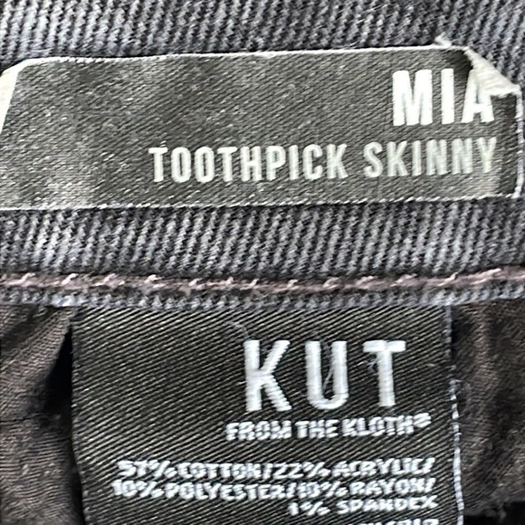 Kut From The Kloth Mia Toothpick Skinny Jeans - Picture 4 of 5